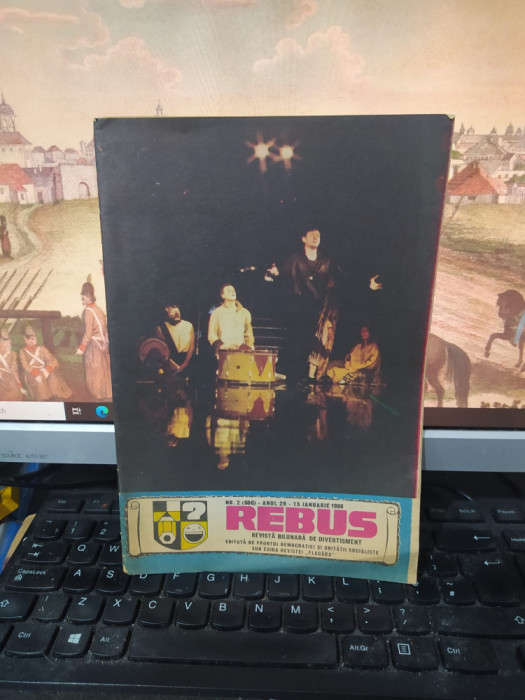 Rebus, revistă bilunară de divertisment, nr. 2 (686) anul 29, 15 ian. 1986 151