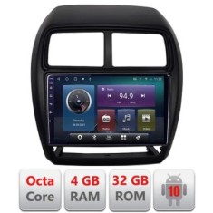 Navigatie Mitsubishi ASX 2017-2021 model facelift Android radio gps internet Octa core 4+32 Kit-026-facelift+EDT-E409 CarStore Technology foto