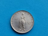 50 Lire 1965 Vatican-AUNC-UNC-Rar