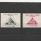 ROMANIA 1945 LP 183 LP 184 AGIR COLITA DANTELATA SI COLITA NEDANTELATA MNH NESTAMPILATE