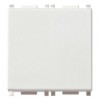 Vimar Intrerupator incastrat 2 module, 10A, 250V, 38.4x44.8x49mm - 8007352119895