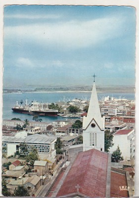 bnk cp Guadelupa - Pointe-A-Pitre - Vedere - necirculata foto