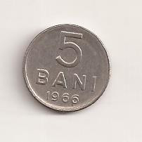 Moneda - Romania - 5 bani 1966 , v7