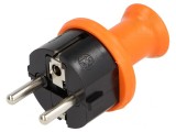 Conector Alimentare AC 2P PE 230V 16A Portocaliu
