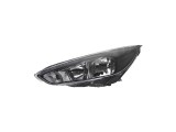 Far Ford Focus 3, 10.2014-, fata, Dreapta, cu LED daytime running light; H1+H7+LED+PY21W; electric; negru; cu motor;