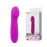 Vibrator Clitoris Pretty Love Reuben, Silicon Roz, Reincarcabil, Rezistent la Apa, 30 Functii Vibratie, Punct G
