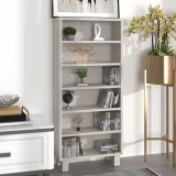 Dulap CD-uri &bdquo;HAMAR&rdquo;, alb, 45x18x100 cm, lemn masiv pin