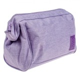 Portfard Chic, Lila, 25x12x19.5 cm, Poliester, Cu Deschidere Fixă, Oem