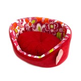 CULCUS TEXTIL PENTRU CAINI SI PISICI TAURUS 4 RED 60x73x20 CM