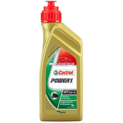 Ulei motor pentru motociclete Castrol Power 1 Racing 4T 10W40 1L 15043E foto