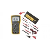 multimetru digital, FLUKE, FLK-115/TLK-225-1, 0.1...600mV-0.6kV, 1mA...6A-