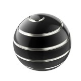 Sfera Fidget Spinner Metalic, Flippy, Corp Aliaj Zinc, Rulment Inox, Jucarie Antistres pentru Focus si Relaxare, Diametru 40 mm, Gadget pentru Birou,