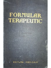 Neuman Maur (red.) - Formular terapeutic (Editia: 1956) foto