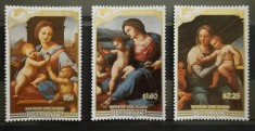 BC254, Penrhyn 1987, serie picturi, Craciun foto