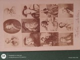 celebritati ,carte postala deosebita , interesanta ,necirculata. Sepia .