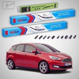 Cumpara ieftin Ștergătoare Ford Grand C-Max Gen II MPV 2015-prezent | Set Față și Spate Flat Premium &ndash; TeamCar&reg;