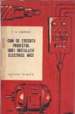 Cum se executa proiectul unei instalatii electrice mici - E. A. Kaminski