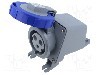 Conector alimentare AC, IEC 60309, IP69K, 30A, 0,25kV, 250V AC, 3 pini, AMPHENOL - 2CMA167172R1000