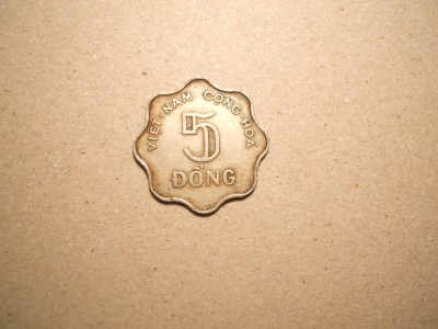 VIETNAM 5 DONG 1966 foto