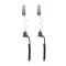 Set 2 becuri auto cu halogen pentru far Race Sport Helium Quartz H3 12V 100W Xenon Effect 5500K AutoDrive ProParts