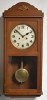 Ceas de perete cu pendul / Pendula Friedrich Mauthe FMS Germania anii 1930 - functionala