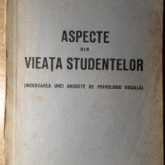 ASPECTE DIN VIEATA STUDENTELOR (INCERCAREA UNEI ANCHETE DE PSIHOLOGIE SOCIALA)-VIORICA PINTILIESCU