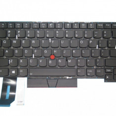 Tastatura Laptop, Lenovo, ThinkPad T490S Type 20NX, 20NY, iluminata, layout US