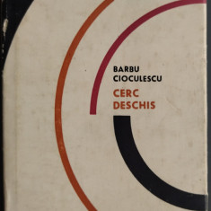 BARBU CIOCULESCU: CERC DESCHIS (VERSURI)[VOLUM DE DEBUT 1966/DEDICATIE-AUTOGRAF]