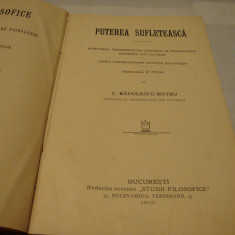 C. Radulescu Motru - Puterea sufleteasca - 1908