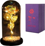 Cupola cu trandafir SUOHINAO, LED, plastic/sticla, multicolor