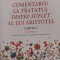 COMENTARIU LA TRATATUL DESPRE SUFLET AL LUI ARISTOTEL