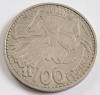 Monaco, 100 francs 1950 , Rainier III, Europa