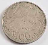 Monaco, 100 francs 1950 , Rainier III