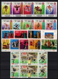 Cumpara ieftin YEMEN 1968-1972 - Sport, Jocuri Olimpice, arta/ serii complete MNH (2 img), Nestampilat