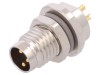 Conector M8 tată PIN 3 soclu IP67 60V 2,5-4,5mm neecranaţi, TE Connectivity