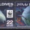 Maldive 2013 - WWF - Peștele papagal verde, MNH