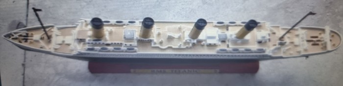 Se vinde macheta vapor RMS TITANIC