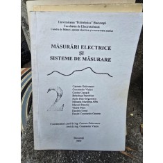 Masurari electrice si sisteme de masurare - Carmen Golovanov si altii