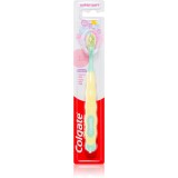 Colgate Cushion Clean Super Soft perie de dinti pentru copii de la v&acirc;rsta de 6 ani 1 buc