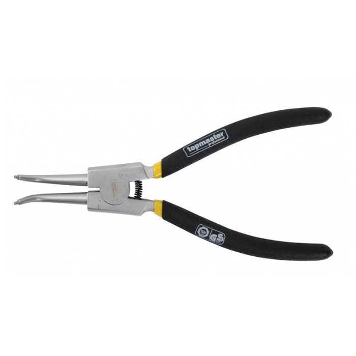 Cleste pentru sigurante Cr-V Top Master Pro, 200 mm, varf indoit extern