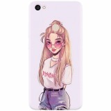 Husa silicon pentru Xiaomi Redmi Note 5A, Girl Look