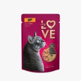 My Love, Hrana umeda pentru pisici, ficat, 24x85g