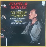 Vinil LP "Japan Press" # Sviatoslav Richter - Liszt - Conductor Kyril Kondrashin&ndash; Piano Concerto No. 1 / Piano Concerto No. 2 (EX), Clasica