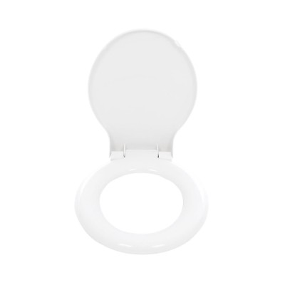 Capac WC din polipropilena, Wirquin Rennaisance 20950012, alb, inchidere standard, 375 x 460 mm foto