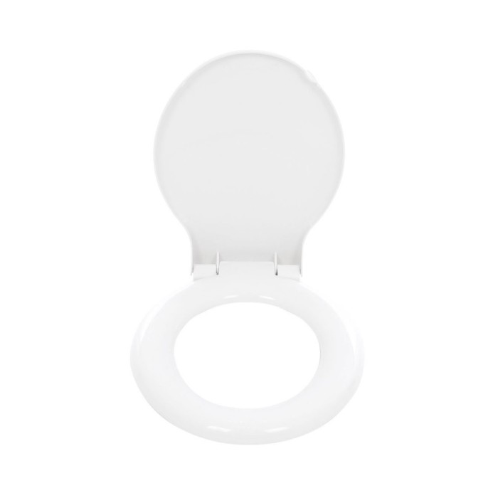 Capac WC din polipropilena, Wirquin Rennaisance 20950012, alb, inchidere standard, 375 x 460 mm