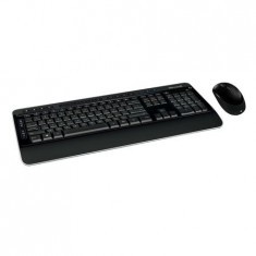 Kit Tastatura + Mouse Microsoft 3050 Wireless Desktop foto