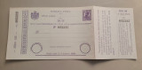 Mandat postal Carol I - 1909 - zero lei -