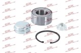 Rulment roata Mercedes Clasa A (W169) 04-12; Clasa B (W245) 05-11, montare Fata, 45x84x39mm, cu inel magnetic integrat, SRLine