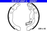 ATE 03.0137-0507.2 Set saboti frana