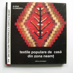 Textile populare de casa din Zona Neamt - Elena Florescu